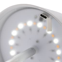 3. Pure Glow USB återuppladdningsbar bordslampa RCS plast