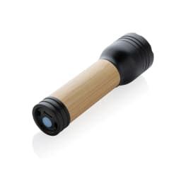 1. Lucid 1W ficklampa RCS certifierad återvunnen plast & bambu
