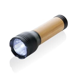 0. Lucid 3W ficklampa RCS certifierad återvunnen plast & bambu