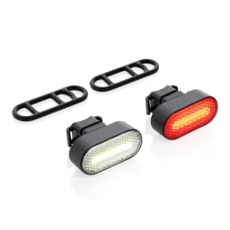 1. Lumino RCS återvunnen plast USB-laddningsbar cykellampa