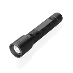 2. Gear X USB-återuppladdningsbar stor ficklampa RCS aluminium