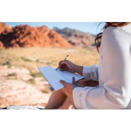 6. Infinity penna med suddgummi i bambu