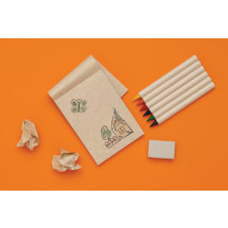 4. Micki GRS infinity 6 st färgpennset med anteckningsblock