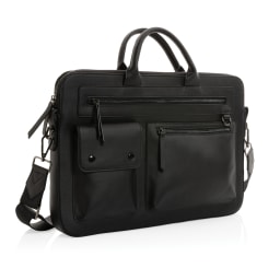 0. Swiss Peak 14" laptopväska GRS återvunnen PU