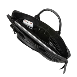 3. Swiss Peak 14" laptopväska GRS återvunnen PU