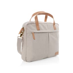 0. Impact AWARE™ laptopväska i 16 oz. återvunnen canvas