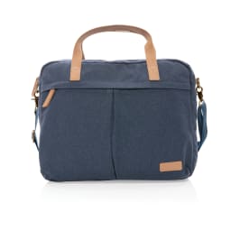 1. Impact AWARE™ laptopväska i 16 oz. återvunnen canvas