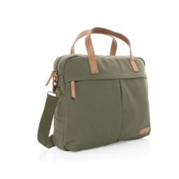 0. Impact AWARE™ laptopväska i 16 oz. återvunnen canvas