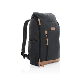0. Impact AWARE™ 15" laptopryggsäck i 16 oz. återvunnen canvas