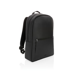 0. Swiss Peak lyxig laptopryggsäck i PU, PVC-fri