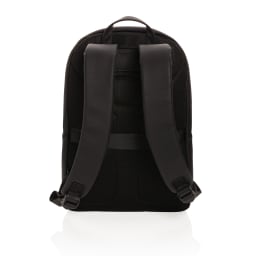 3. Swiss Peak lyxig laptopryggsäck i PU, PVC-fri