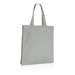 2. Impact AWARE™ shoppingkasse m. bälg återvunnen bomull 145gr