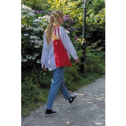 3. Impact AWARE™ shoppingkasse m. bälg återvunnen bomull 145gr
