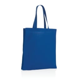 2. Impact AWARE™ shoppingkasse m. bälg återvunnen bomull 145gr
