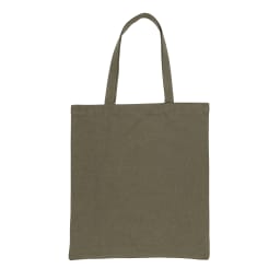 1. Impact AWARE™ shoppingkasse m. bälg återvunnen bomull 145gr