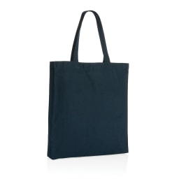 2. Impact AWARE™ shoppingkasse m. bälg återvunnen bomull 145gr