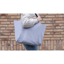 2. Impact Aware™ stor tote-väska 240 gsm ofärgad canvas
