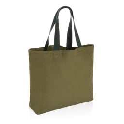 0. Impact Aware™ stor tote-väska 240 gsm ofärgad återvunnen canvas