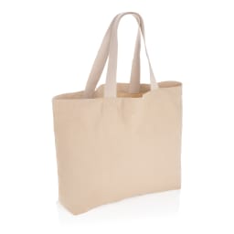 0. Impact Aware™ stor tote-väska 240 gsm ofärgad återvunnen canvas