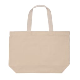 1. Impact Aware™ stor tote-väska 240 gsm ofärgad återvunnen canvas
