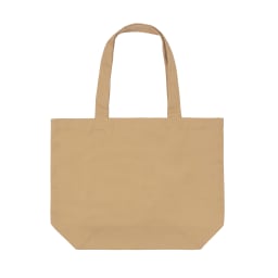 2. Impact Aware™ shoppingkasse m/ficka 240 gsm ofärgad rcanvas