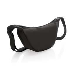 0. Crescent AWARE™ RPET Halvmåneformad crossbody-väska