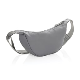0. Crescent AWARE™ RPET Halvmåneformad crossbody-väska
