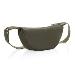 0. Crescent AWARE™ RPET Halvmåneformad crossbody-väska