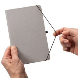 5. A5 hardcover anteckningsbok i återvunnet läder
