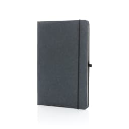 0. A5 hardcover anteckningsbok i återvunnet läder