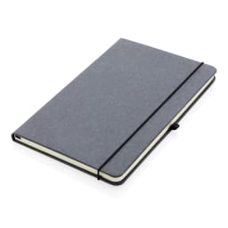 1. A5 hardcover anteckningsbok i återvunnet läder