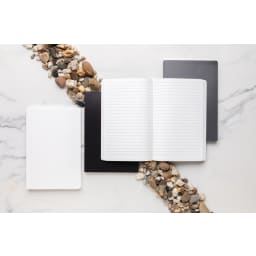 4. A5 Impact softcover-anteckningsbok i stenpapper