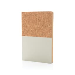 0. A5 kork & kraft anteckningsbok