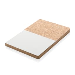 1. A5 kork & kraft anteckningsbok
