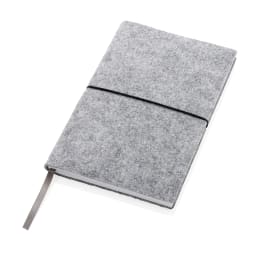 1. A5 softcover filt anteckningsbok GRS certifierad