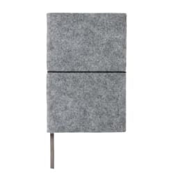 3. A5 softcover filt anteckningsbok GRS certifierad