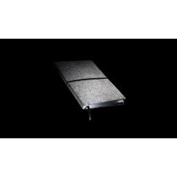 5. A5 softcover filt anteckningsbok GRS certifierad