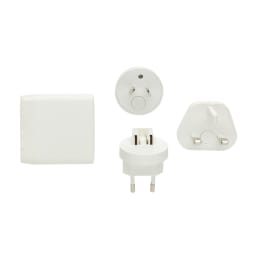 1. TravelCharge Pro RCS reseladdare i återvunnen plast med USB C
