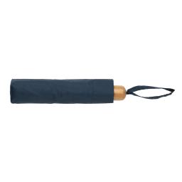 2. 20.5" Impact AWARE™ RPET 190T Pongee paraply med bambuhandtag