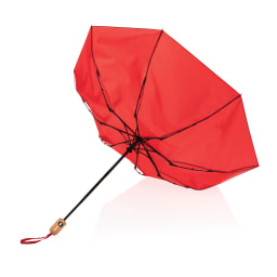 2. 21" Impact Aware™ RPET 190T automatiskt bambu paraply