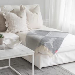 1. Pläd i 100% New Zeeland ull - OEKO-TEX®