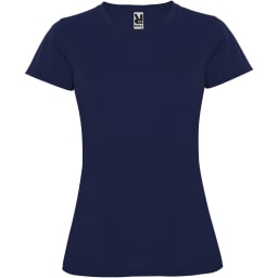 0. Montecarlo kortärmad funktions-T-shirt för dam