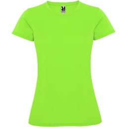 0. Montecarlo kortärmad funktions T-shirt för dam