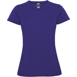 0. Montecarlo kortärmad funktions T-shirt för dam