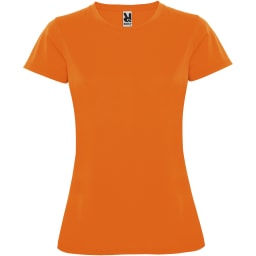 0. Montecarlo kortärmad funktions T-shirt för dam