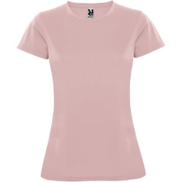 0. Montecarlo kortärmad funktions T-shirt för dam