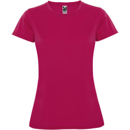 0. Montecarlo kortärmad funktions T-shirt för dam
