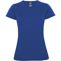 0. Montecarlo kortärmad funktions T-shirt för dam