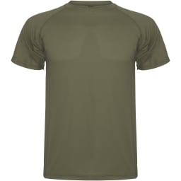 0. Montecarlo kortärmad sport-T-shirt för herr