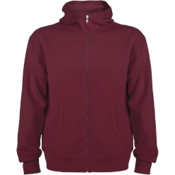 0. Montblanc unisex hoodie med hellång dragkedja